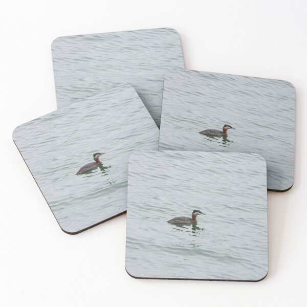 Item preview, Red necked grebe at the coast  designed and sold by RaysOfSunlight.