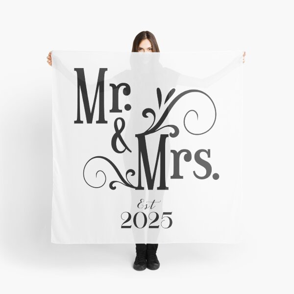 Item preview, Mr & Mrs Est 2025 designed and sold by CreativeEmpires.