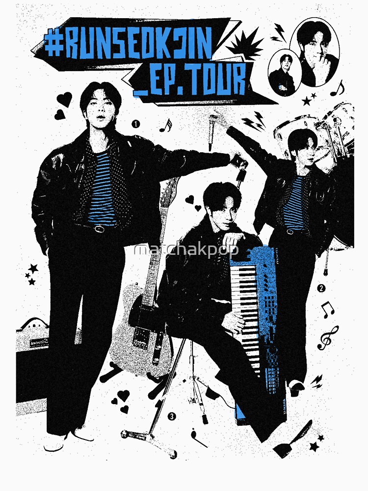 BTS Jin Run Seokjin Tour Solo Echo, Kim Seokjin, BTS Merch, I