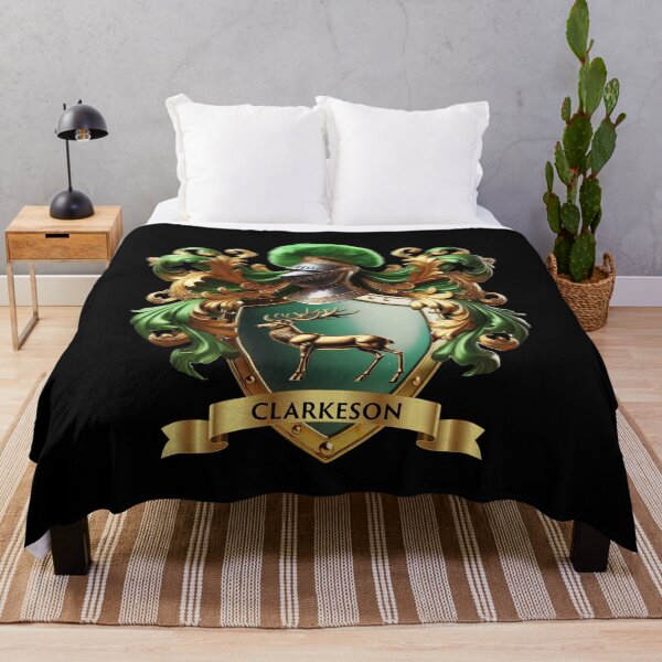Item preview, Escudo de la familia Clarkeson – Escudo de armas de la nobleza designed and sold by Highlandkings.