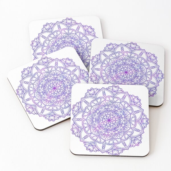 Item preview, Purple Iris (Mandala) designed and sold by AmanoJakuFoma.