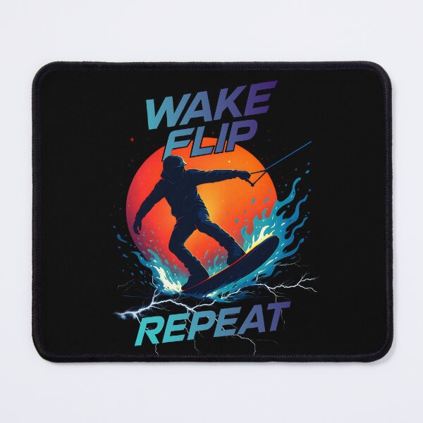 Item preview, Wake Flip Repat / Wakeboarding  designed and sold by DarrenAshenOne.