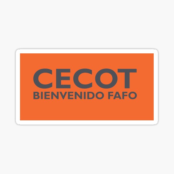 Artikel-Vorschau von CECOT FAFO Orange, designt und verkauft von SquishyKitkat.