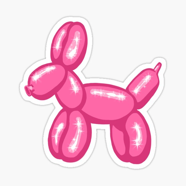 Item preview, Pink Balloon Animal  designed and sold by AllycatMakes.