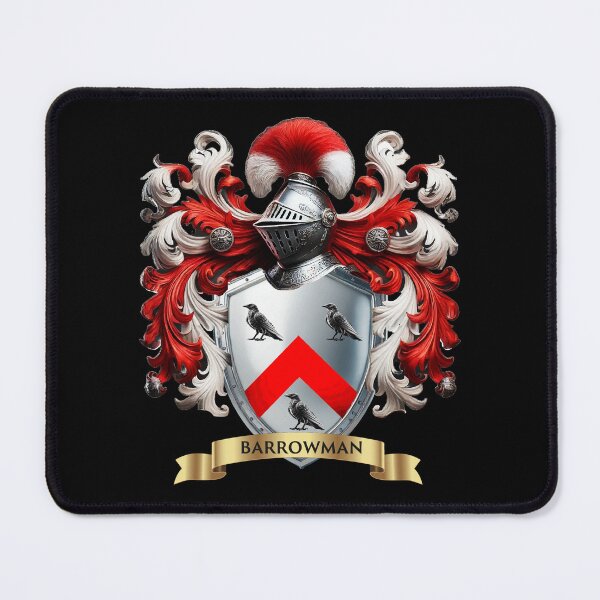 Item preview, Barrowman Family Crest – Timeless Scottish Heritage Coat of Arms designed and sold by Highlandkings.