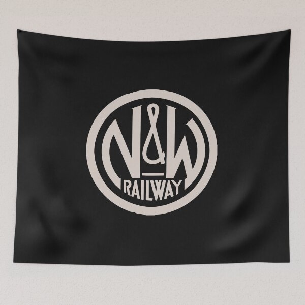 Item preview, Vintage Norfolk and Western Railway designed and sold by QuayTradingCo.
