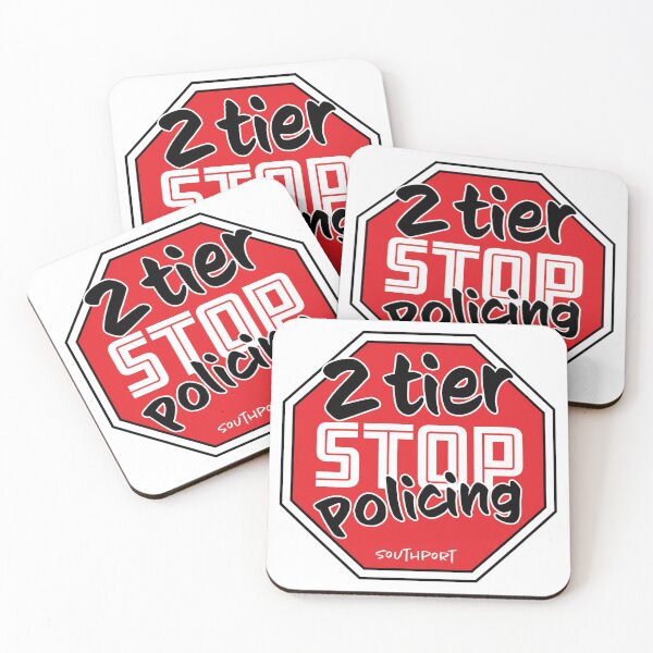 Item preview, Stop 2 Tier Policing designed and sold by SquishyKitkat.