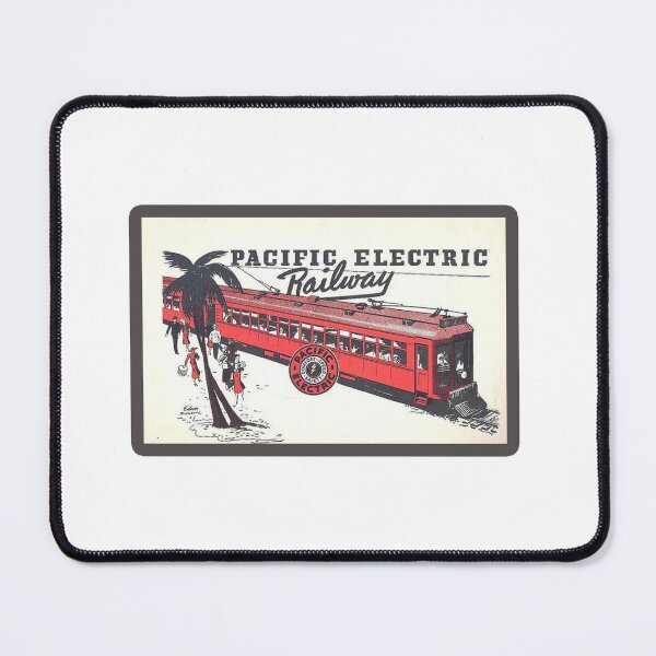 Item preview, Vintage Pacific Electric Railway - Los Angeles, California designed and sold by QuayTradingCo.