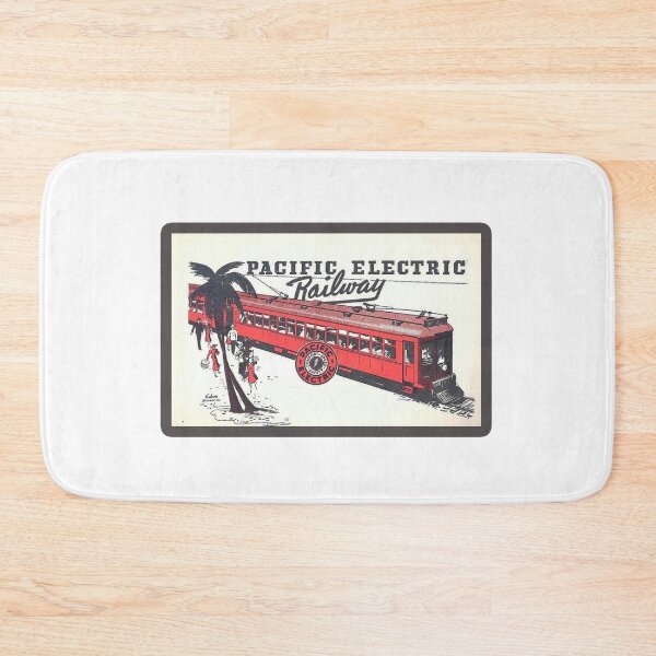 Item preview, Vintage Pacific Electric Railway - Los Angeles, California designed and sold by QuayTradingCo.
