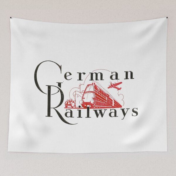 Item preview, Vintage German Railways designed and sold by QuayTradingCo.