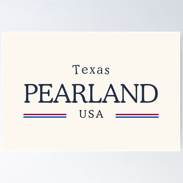 Item preview, Pearland Texas Heritage – Classic Cream designed and sold by buglevel.