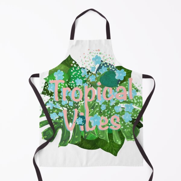 Artikelvorschau, Tropical Vibes - Türkis und Korallen tropische Blätter entworfen und verkauft von PD-Coastal.