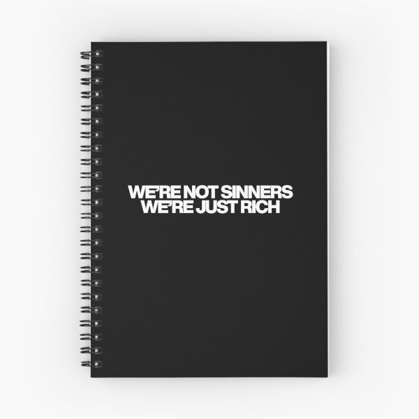 Item preview, We’re not sinners we’re just rich - White Lotus Quotes designed and sold by dsxclothing.
