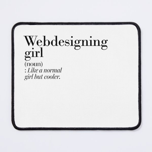 Item preview, Webdesigning Girl Definition - Funny Webdesigning Lover designed and sold by Watsonarts.