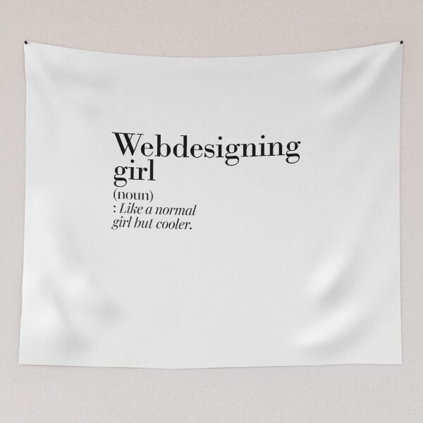 Item preview, Webdesigning Girl Definition - Funny Webdesigning Lover designed and sold by Watsonarts.