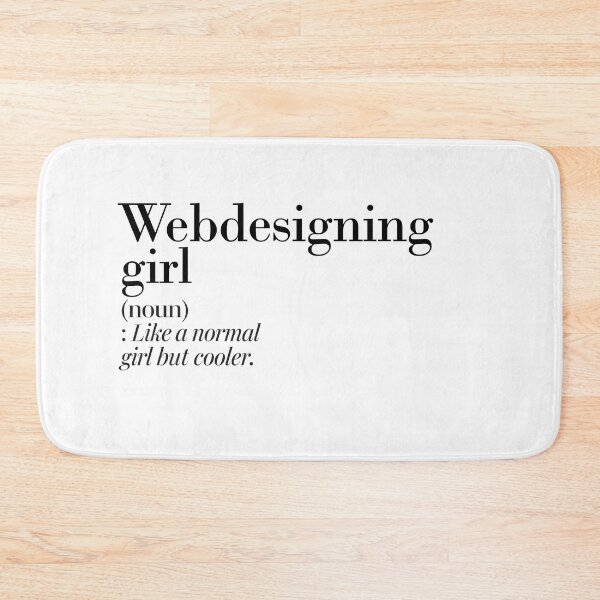 Item preview, Webdesigning Girl Definition - Funny Webdesigning Lover designed and sold by Watsonarts.