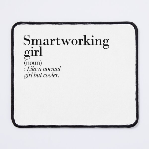 Item preview, Smartworking Girl Definition - Funny Smartworking Lover designed and sold by Watsonarts.