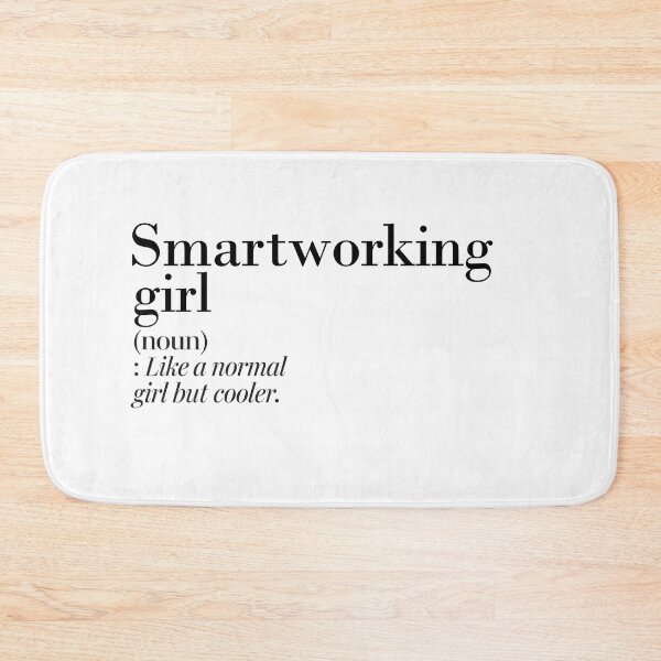 Item preview, Smartworking Girl Definition - Funny Smartworking Lover designed and sold by Watsonarts.