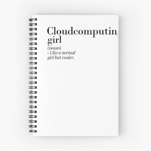 Item preview, Cloudcomputing Girl Definition - Funny Cloudcomputing Lover designed and sold by Watsonarts.