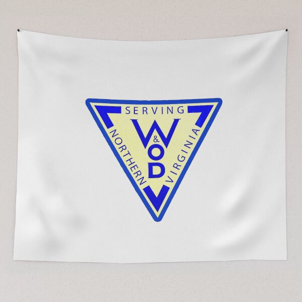 Item preview, Vintage Washington and Old Dominion Railway - Serving Northern Virginia designed and sold by QuayTradingCo.