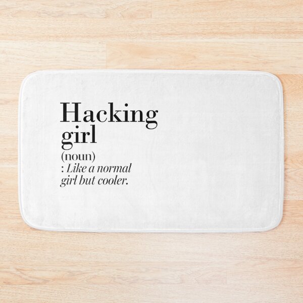 Item preview, Hacking Girl Definition - Funny Hacking Lover designed and sold by Watsonarts.