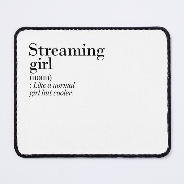 Item preview, Streaming Girl Definition - Funny Streaming Lover designed and sold by Watsonarts.
