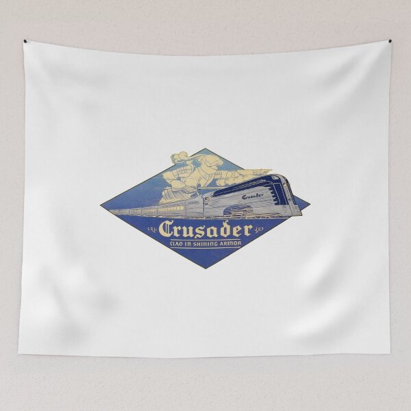 Item preview, Vintage The Reading Railroad - The Crusader - Clad In Shining Armor designed and sold by QuayTradingCo.