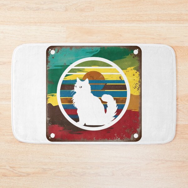 Item preview, Ragdoll Cat Vintage Sunset Silhouette | Retro Ragdoll Cat Lover Gift designed and sold by Fredster1966.