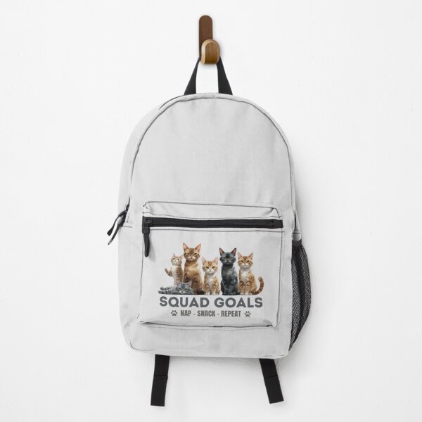 Item preview, Cat Squad Goals - Nap Snack Repeat designed and sold by PangJing.