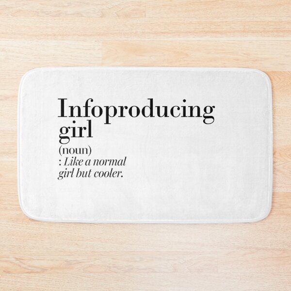 Item preview, Infoproducing Girl Definition - Funny Infoproducing Lover designed and sold by Watsonarts.