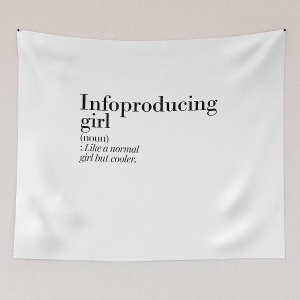 Item preview, Infoproducing Girl Definition - Funny Infoproducing Lover designed and sold by Watsonarts.