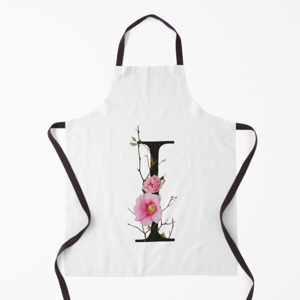 Item preview, Floral Letter I - Botanical Alphabet Art Print designed and sold by Psycho-Crazy.