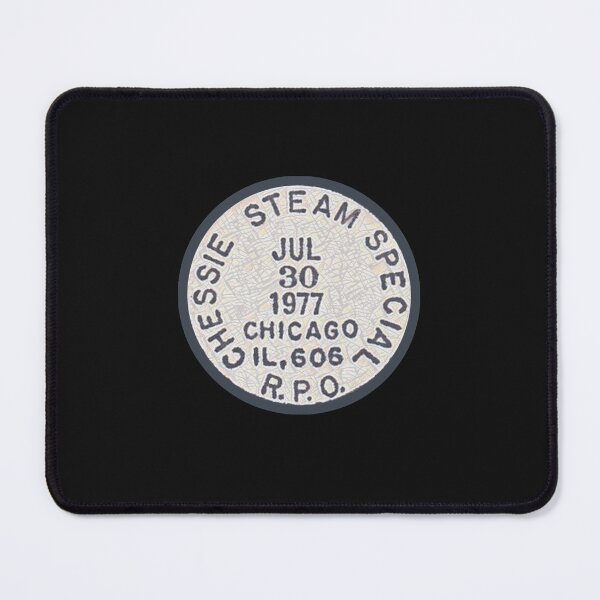 Item preview, Vintage Chessie Steam Special Railway Post Office Stamp - July 30, 1977 designed and sold by QuayTradingCo.