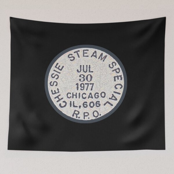 Item preview, Sello postal especial de la estación de vapor Chessie de la época del 30 de julio de 1977 designed and sold by QuayTradingCo.