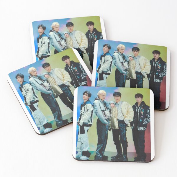 Item preview, Jake, Niki, Jay and Sunoo from Enhypen for Ellle Korea editt designed and sold by Takto.