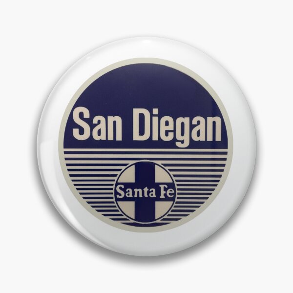 Artikelvorschau, Vintage Santa Fe Railway - The San Diegan entworfen und verkauft von QuayTradingCo.