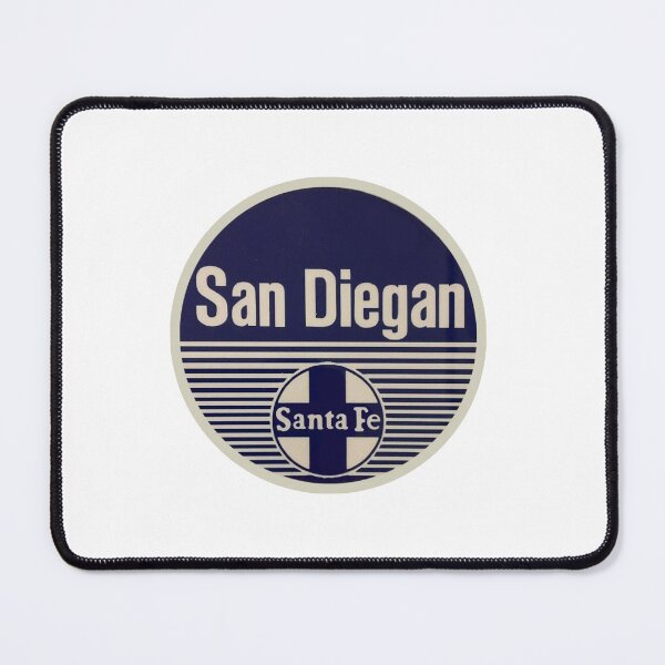 Item preview, Vintage Santa Fe Railway - The San Diegan designed and sold by QuayTradingCo.