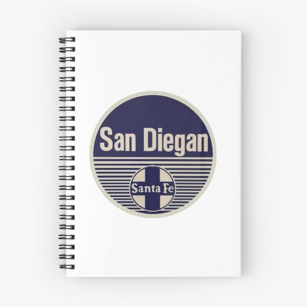 Item preview, Vintage Santa Fe Railway - The San Diegan designed and sold by QuayTradingCo.