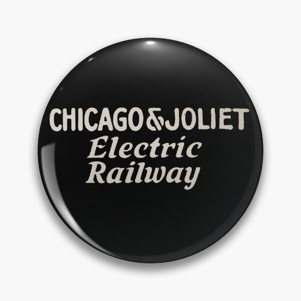 Item preview, Vintage Chicago and Joliet Electric Railway designed and sold by QuayTradingCo.