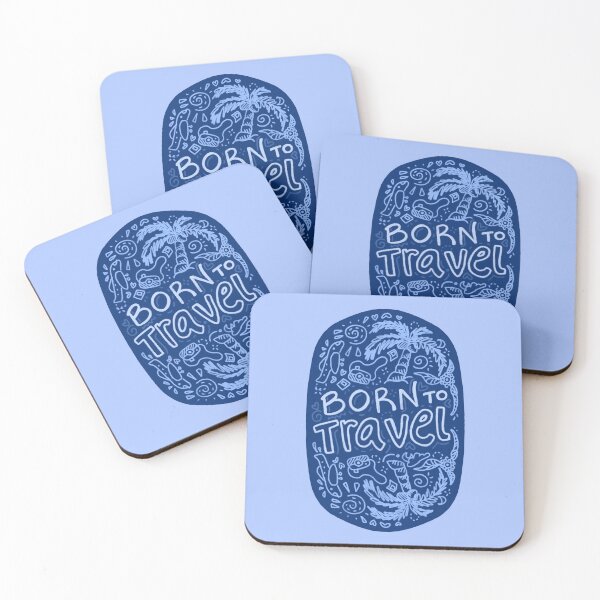 Item preview, Born to travel designed and sold by SOFTIA.