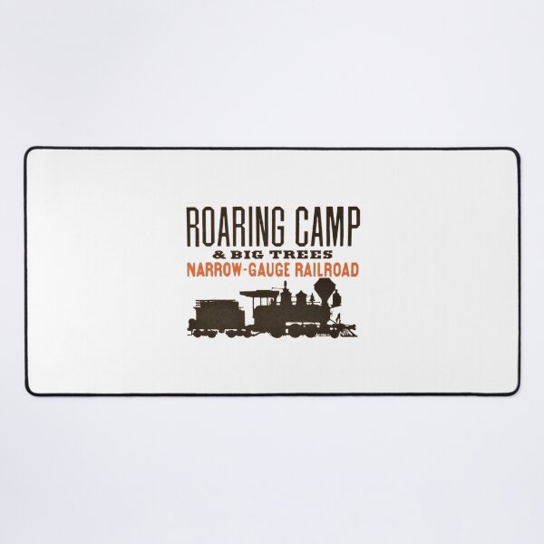 Item preview, Vintage Roaring Camp and Big Trees Narrow Gauge Railroad designed and sold by QuayTradingCo.