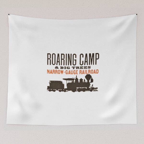 Item preview, Vintage Roaring Camp and Big Trees Narrow Gauge Railroad designed and sold by QuayTradingCo.