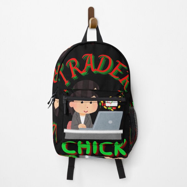 Item preview, Trader Chick 3-Black Background designed and sold by Trendi61.