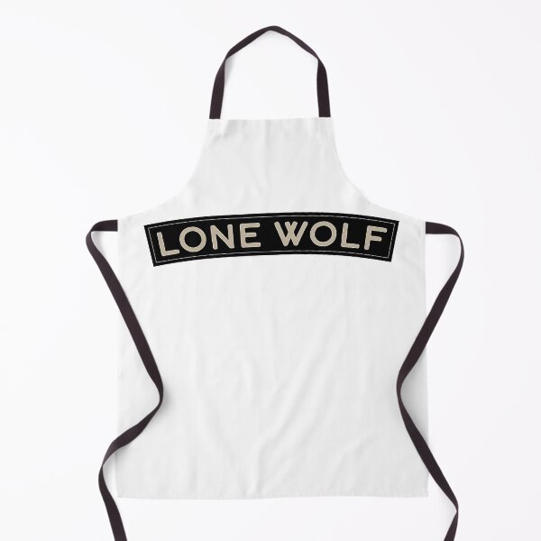 Item preview, Lone Wolf Sticker or t-shirt designed and sold by PIXEL POP DESIGNS - Beyond the Norm!.