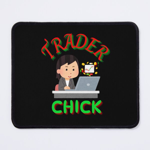 Item preview, Trader Chick 3-Black Background  designed and sold by Trendi61.