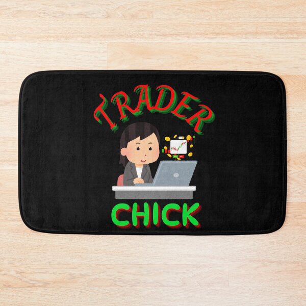 Item preview, Trader Chick 3-Black Background  designed and sold by Trendi61.