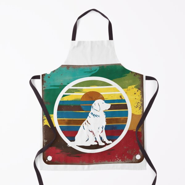 Item preview, Golden Retriever Retro Sunset Silhouette | Vintage Dog Lover Gift designed and sold by Fredster1966.