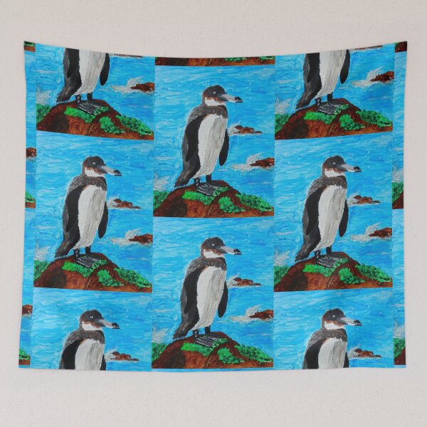 Item preview, Galápagos Penguin (Critically Endangered) designed and sold by ArtbyBrittney.