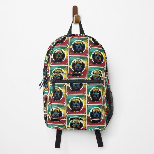 Item preview, Goldendoodle Face Retro Sunset – Vintage Silhouette Dog Lover Design designed and sold by Fredster1966.