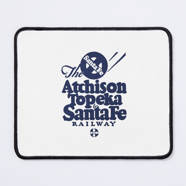 Item preview, Vintage Blue Atchison Topeka and Santa Fe Railway designed and sold by QuayTradingCo.